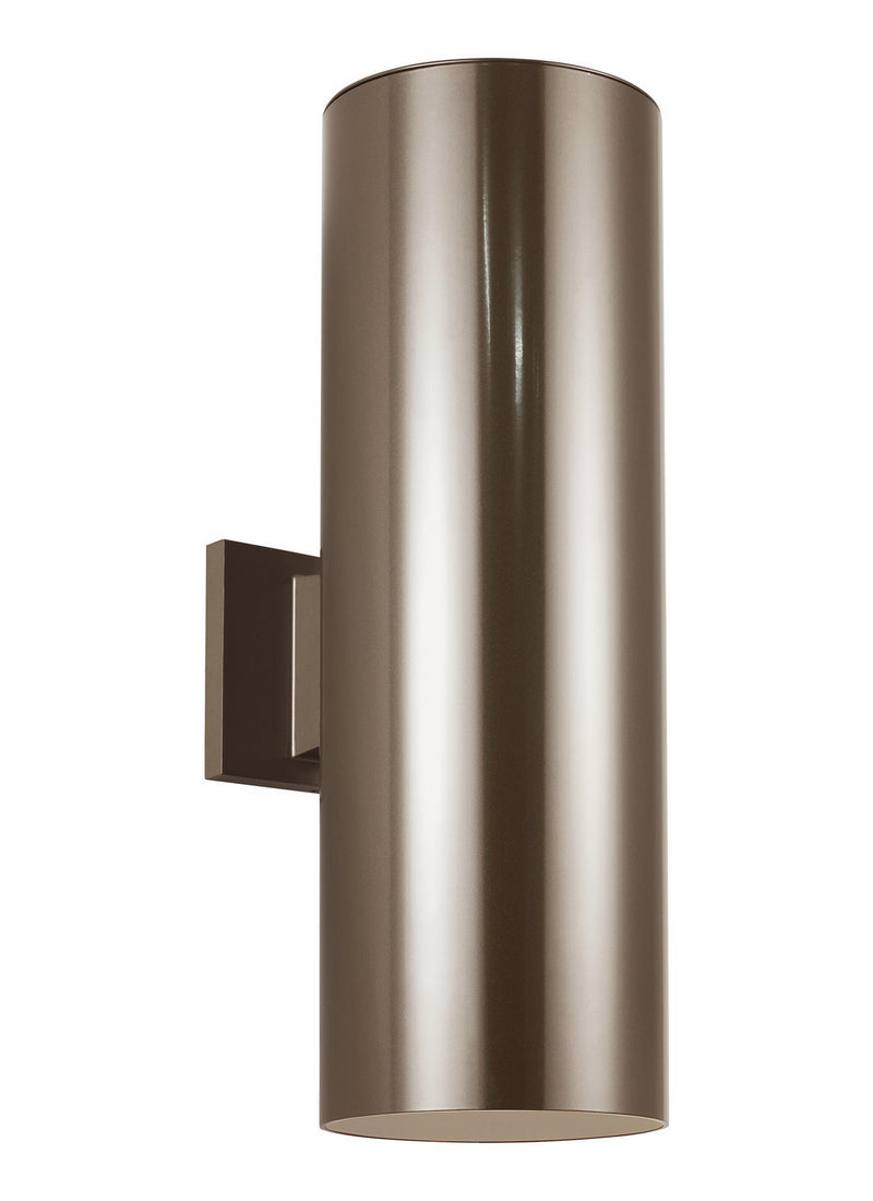 Visual Comfort Studio - 8413997S-10 - LED Outdoor Wall Lantern - Outdoor Cylinders - Bronze