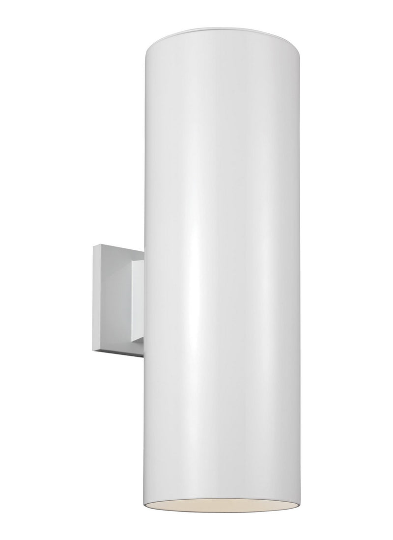 Visual Comfort Studio - 8413997S-15 - LED Outdoor Wall Lantern - Outdoor Cylinders - White