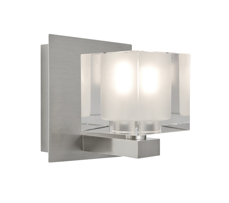 Besa - 1WF-BOLOFR-LED-SN - LED Vanity - Bolo - Satin Nickel