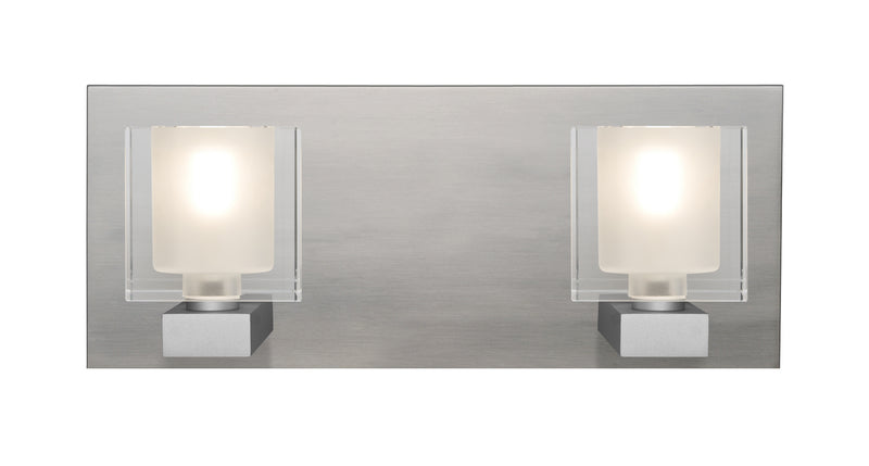 Besa - 2WF-BOLOFR-LED-SN - LED Vanity - Bolo - Satin Nickel