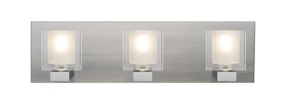 Besa - 3WF-BOLOFR-LED-SN - LED Vanity - Bolo - Satin Nickel