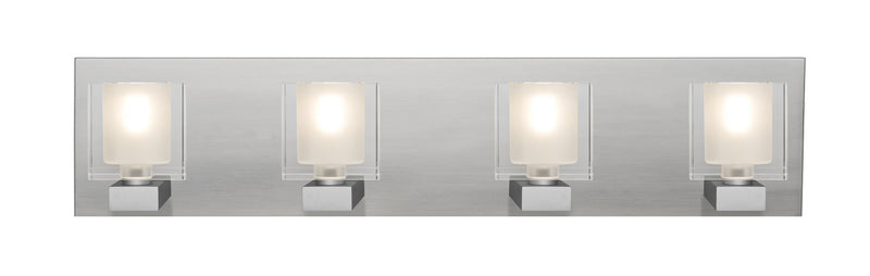 Besa - 4WF-BOLOFR-LED-SN - LED Vanity - Bolo - Satin Nickel