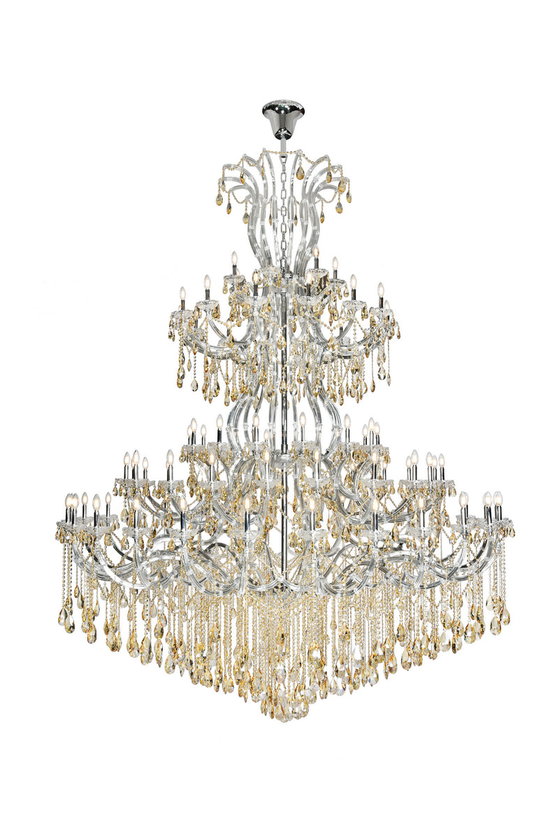 Elegant Lighting - 2803G120C-GS/RC - 84 Light Chandelier - Maria Theresa - Chrome