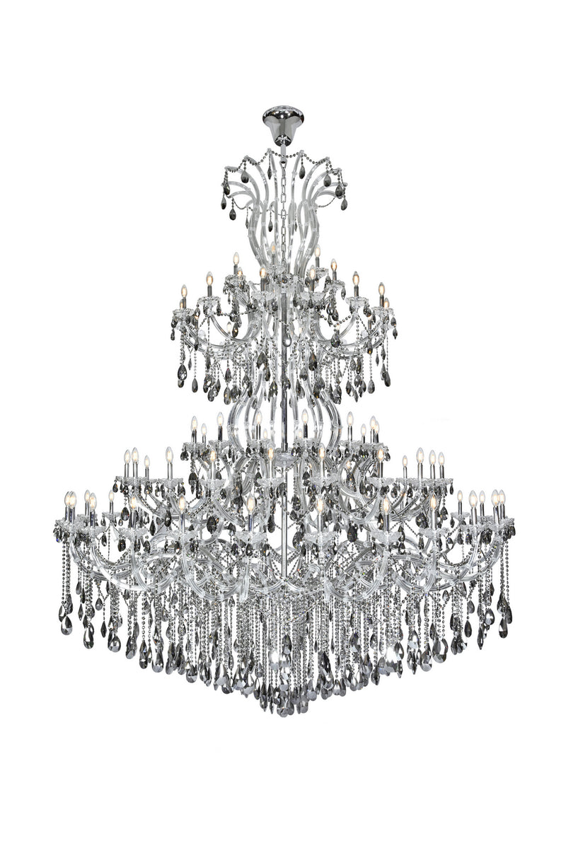 Elegant Lighting - 2803G120C-SS/RC - 84 Light Chandelier - Maria Theresa - Chrome