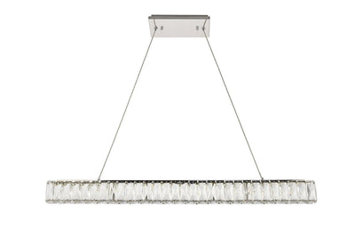 Elegant Lighting - 3502D38C - LED Chandelier - Monroe - Chrome