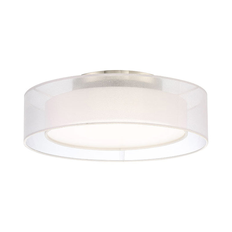 Modern Forms - FM-16818-BN - LED Semi-Flush Mount - Metropolis - Brushed Nickel