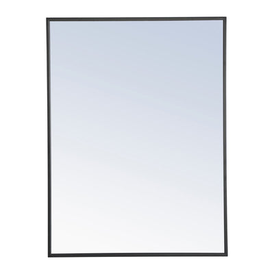 Elegant Lighting - MR4071BK - Mirror - Monet - Black