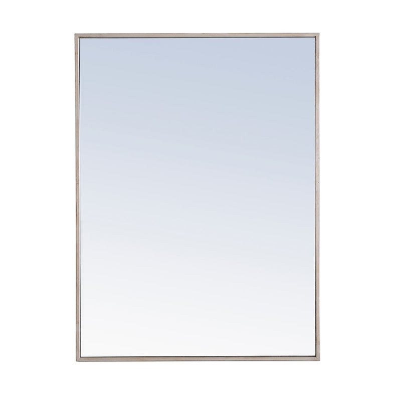 Elegant Lighting - MR4073S - Mirror - Monet - Silver