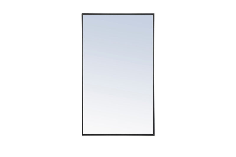 Elegant Lighting - MR4074BK - Mirror - Monet - Black