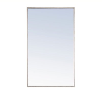 Elegant Lighting - MR4076S - Mirror - Monet - Silver