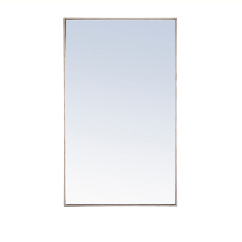 Elegant Lighting - MR4076S - Mirror - Monet - Silver