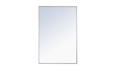 Elegant Lighting - MR4079S - Mirror - Monet - Silver