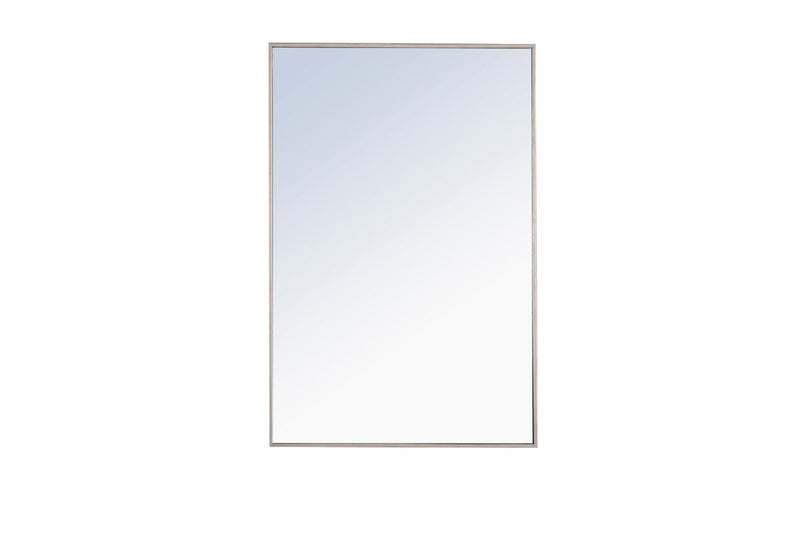 Elegant Lighting - MR4079S - Mirror - Monet - Silver