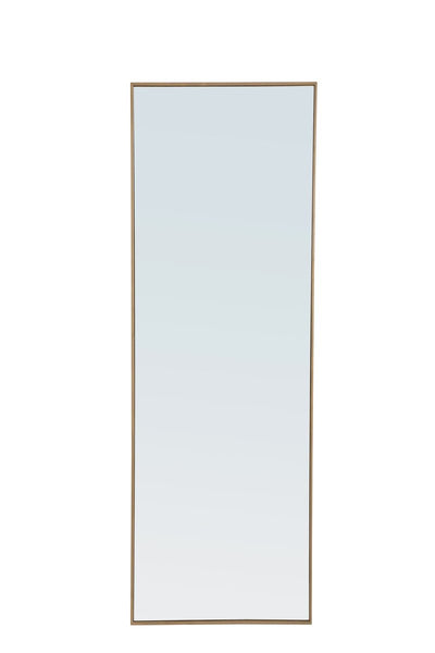 Elegant Lighting - MR4082BR - Mirror - Monet - Brass