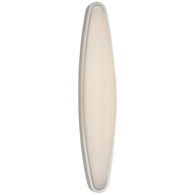 Visual Comfort Signature - ARN 2401PN-WG - LED Bath Sconce - Ezra - Polished Nickel