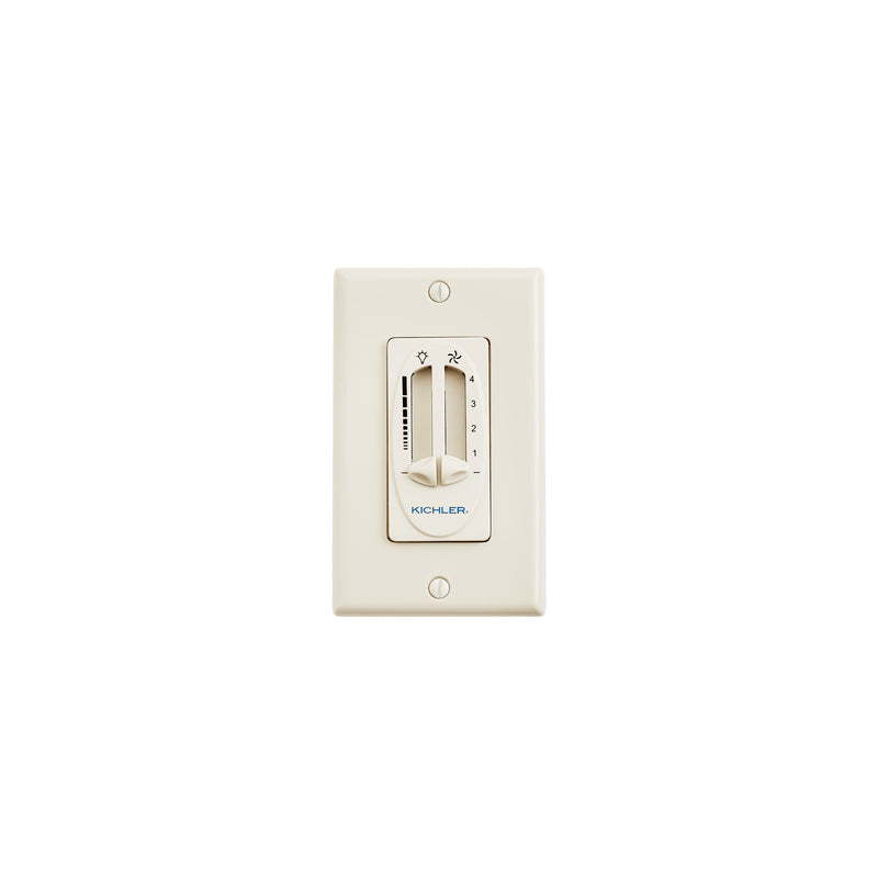 Kichler - 337010ALM - Fan 4 Speed-Light Dimmer - Accessory - Almond