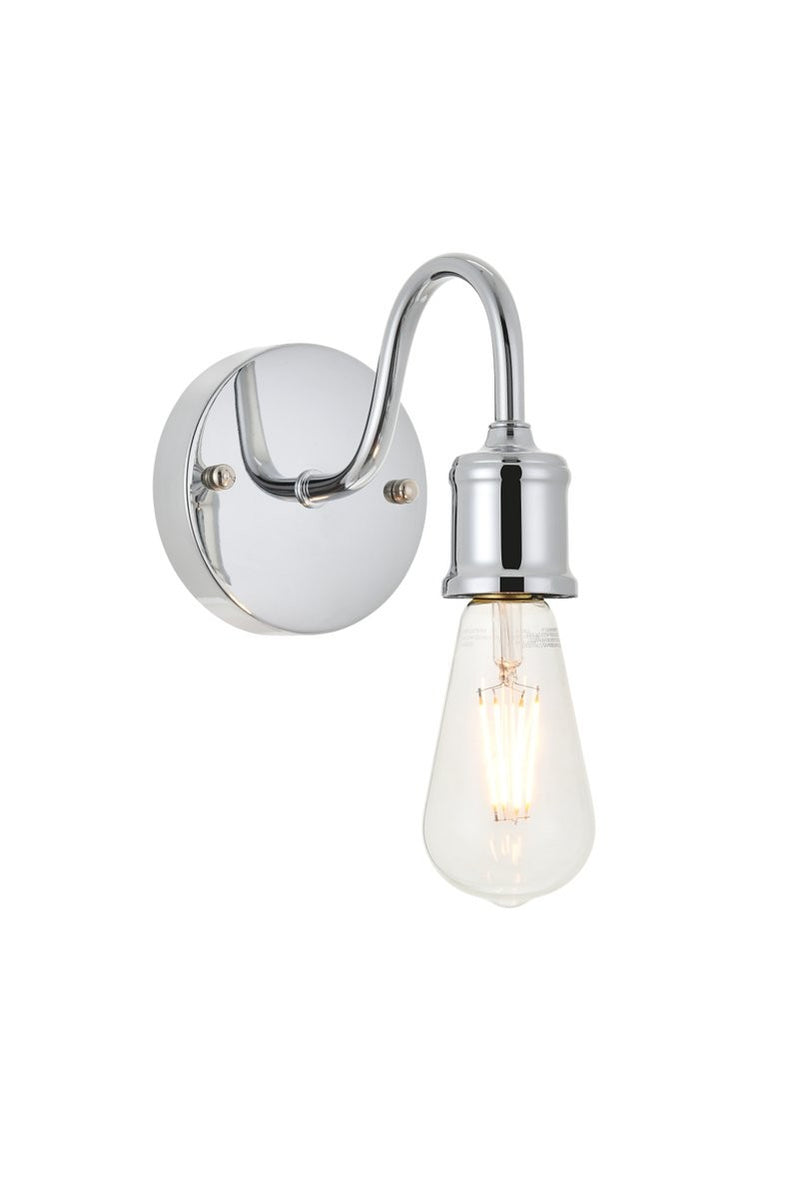 Elegant Lighting - LD4028W5C - One Light Wall Sconce - Serif - Chrome