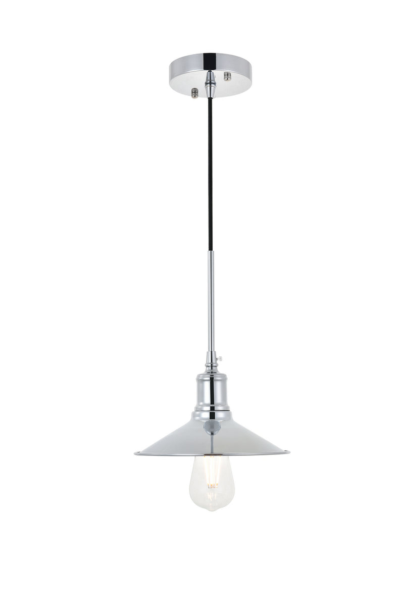 Elegant Lighting - LD4033D9C - One Light Pendant - Etude - Chrome