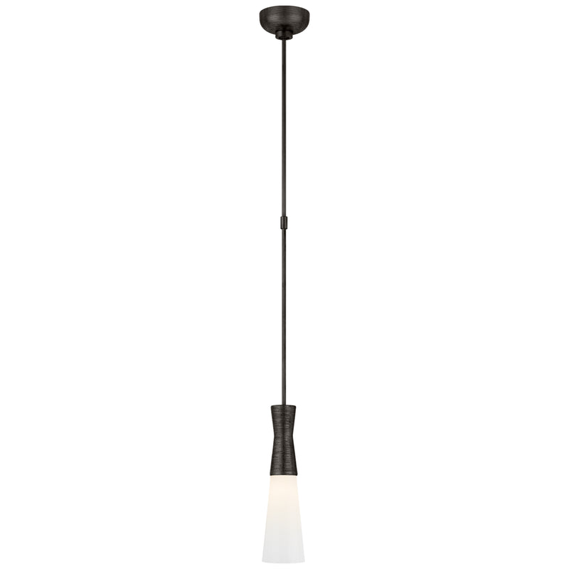 Visual Comfort Signature - KW 5531AI-WG - One Light Pendant - Utopia - Aged Iron