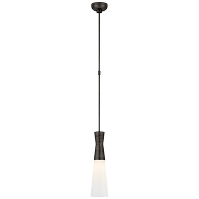 Visual Comfort Signature - KW 5533AI-WG - One Light Pendant - Utopia - Aged Iron