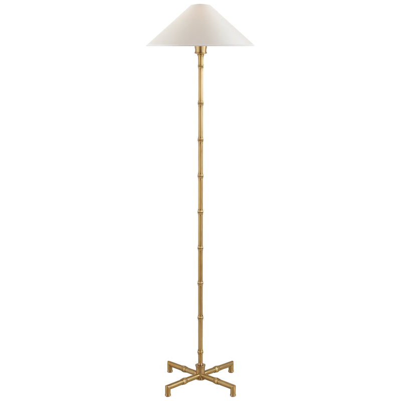 Visual Comfort Signature - S 1177HAB-PL - LED Floor Lamp - Grenol - Hand-Rubbed Antique Brass