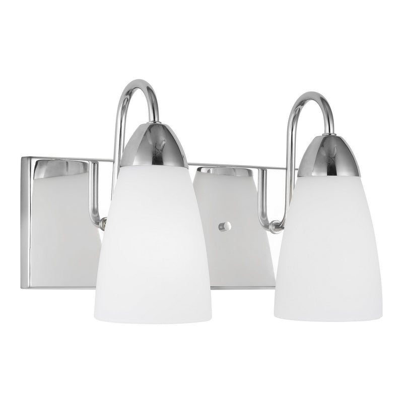 Generation Lighting - 4420202EN3-05 - Two Light Wall / Bath - Seville - Chrome