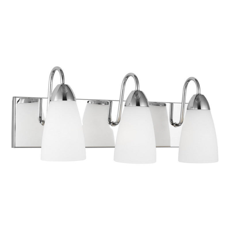 Generation Lighting - 4420203-05 - Three Light Wall / Bath - Seville - Chrome