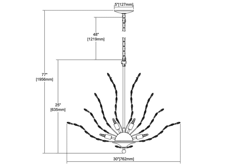 Crystique Chandelier