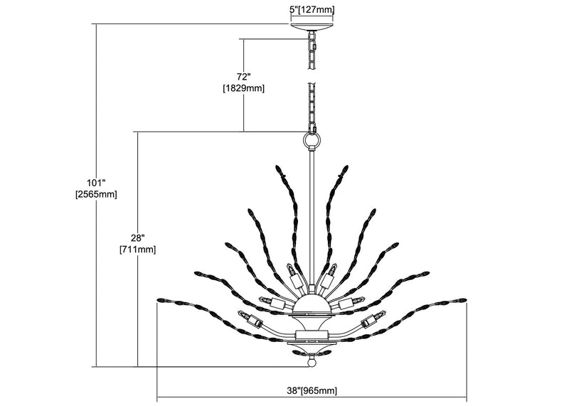 Crystique Chandelier