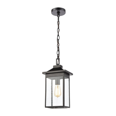 ELK Home - 46703/1 - One Light Outdoor Pendant - Lamplighter - Matte Black