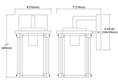 Vincentown Outdoor Wall Sconce