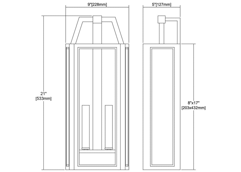 Portico Outdoor Wall Sconce