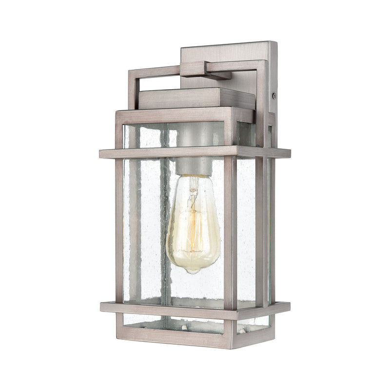 ELK Home - 46770/1 - One Light Outdoor Wall Sconce - Breckenridge - Weathered Zinc