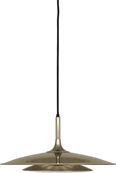 Robert Abbey - 3390 - Three Light Pendant - Axiom - Polished Gold