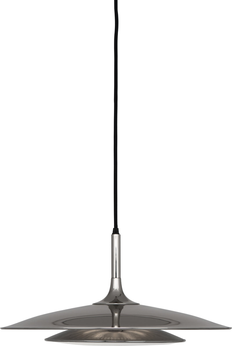 Robert Abbey - S3390 - Three Light Pendant - Axiom - Polished Nickel