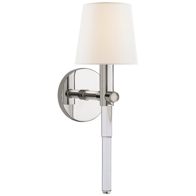 Ralph Lauren - RL 2330CG/PN-L - One Light Wall Sconce - Sable - Crystal with Polished Nickel