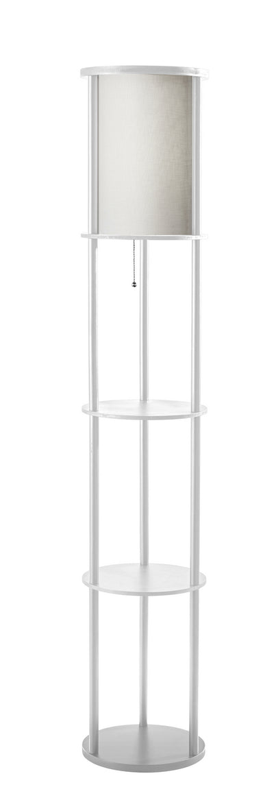 Adesso Home - 3117-02 - Floor Lamp - Stewart - White