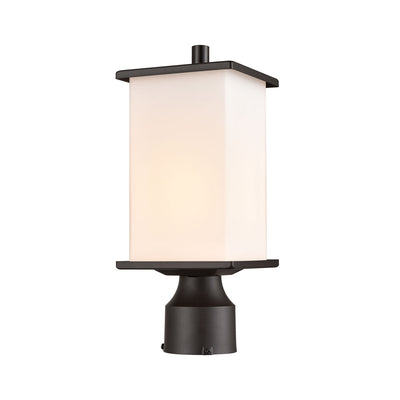 ELK Home - EN110196 - One Light Outdoor Post Mount - Broad Street - Textured Matte Black