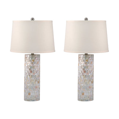 ELK Home - 812/S2 - Two Light Table Lamp (Set of 2) - Mother of Pearl - Natural