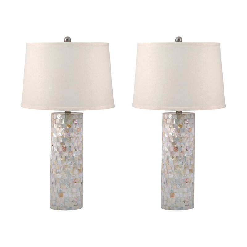 ELK Home - 812/S2 - Two Light Table Lamp (Set of 2) - Mother of Pearl - Natural