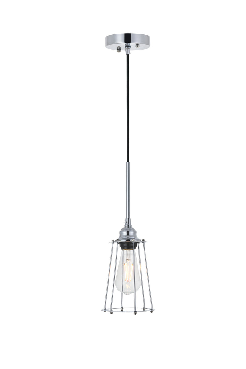 Elegant Lighting - LD4047D5C - One Light Pendant - Auspice - Chrome