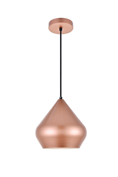 Elegant Lighting - LD2401HG - One Light Pendant - Axiom - Honey Gold