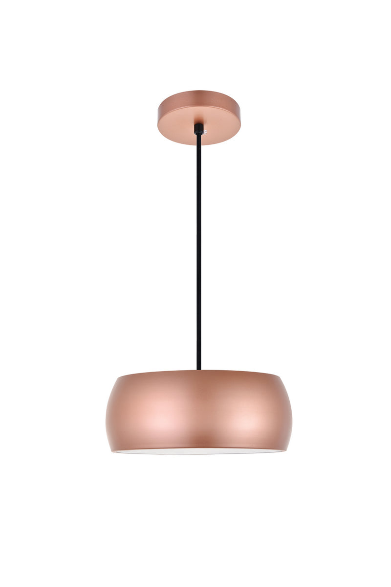 Elegant Lighting - LD2411HG - Two Light Pendant - Flynn - Honey Gold