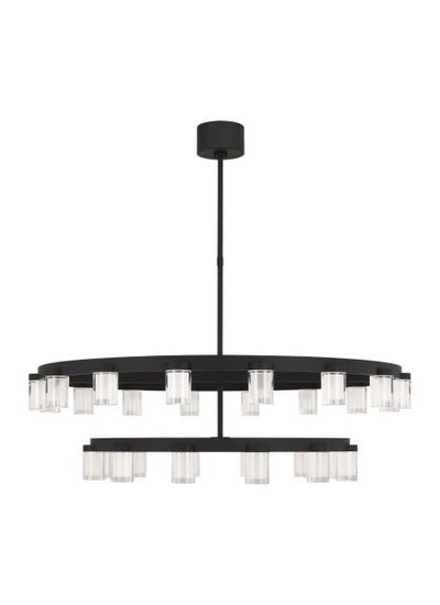 Visual Comfort Modern - KWCH19727B - LED Chandelier - Nightshade Black